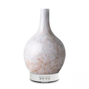 China 120ml Perfume Mist Electric Aroma Lamp Diffuser 530g Pale Gold Glass Large Room wholesale