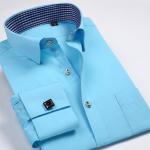 Machine Washable Custom Logo Shirts Personalized Business Shirts Long Sleeve