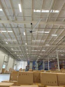 China 8-24FT Low Noise Hvls Cooling Fan Industrial Warehouse Ceiling Fans Good Ventilation wholesale