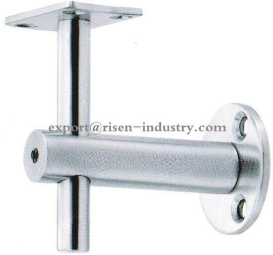 Handrail bracket rail to wall connector RS328, stainless steel 304, finishing