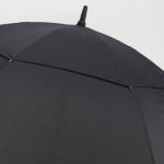 Black Pongee Vented Golf Umbrella , Wind Resistant Golf Umbrella EVA Handle