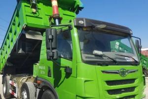 China Used Truck Dump 220hp 6×2 Rated Load 24.5t Fast Gearbox Second Hand JIEFANG Truck wholesale
