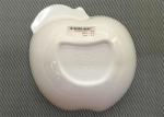 Apple Shape Melamine Dinnerware Bowl Diameter 15cm Weight 154g White Porcelain