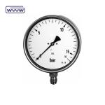High Accuracy Stainless Steel Pressure Gauge 6" Calibrated Pressure Gauge