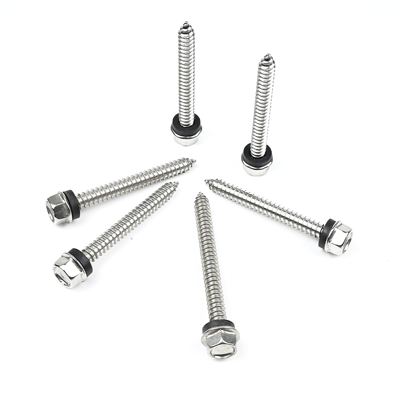 Stainless Steel Roof Shield Self Drilling Flange Tapping Screw With Washer for Needs
