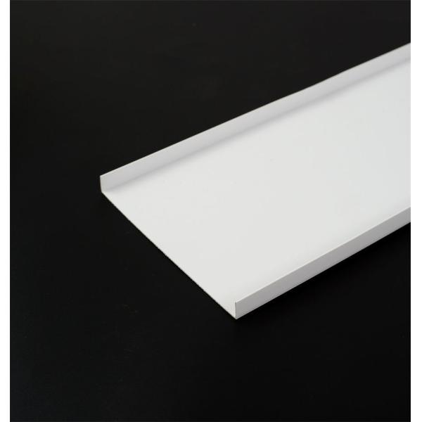 Wide Industrial PVC Slat Profile Channel