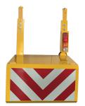 Traffic Yellow Movable Truck Mounted Attenuator Anticollision