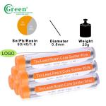 Rosin Core Tin Solder Wire 2.0% Flux Content Melting Point 183 - 191℃