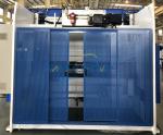 Electro Hydraulic Synchronous Servo Cnc Press Brake 4 Axles 100 Ton 3200