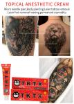Anesthetic TKTX Tattoo Numbing Cream Stopping Pain PMU Lip Tattoo Aftercare