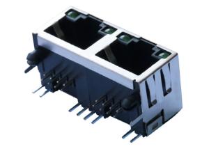 China XMH-9769-A121122-426 Multi-port Rj45 2x1 Port Connector LPJ21004AGNL wholesale