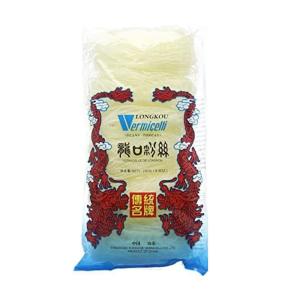 China Organic Coarse Cereal Products Bright Light Crystal Longkou Rice Vermicelli 250g wholesale