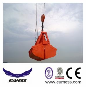 China Ship Use Single Rope Electro Hydraulic Clamshell grab wholesale