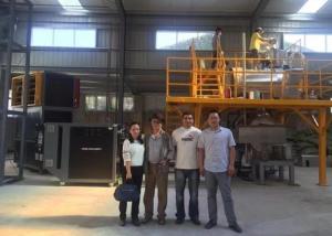 China Industrial Single Shaft Plough Machine / Powder Mass Mixer CE Certification wholesale