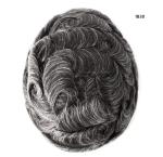Mens Toupee Human Hair Replacement SystemFrench Lace Poly Skin Hairpieces