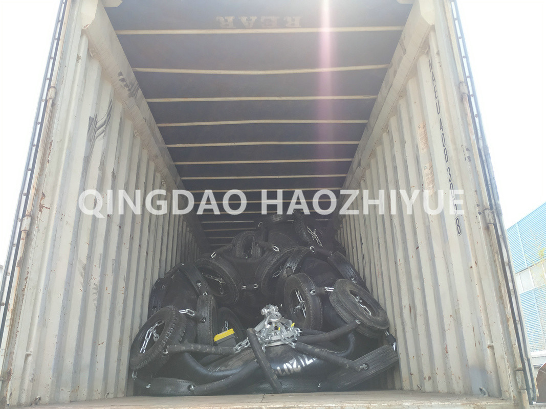 1200x2000mm Yokohama Floating Fenders Synthetic Tire Black Boat