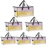 VENO 6 Pack Moving Bags, Comforter And Blanket Storage Bags For Closet, Moving