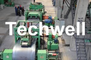China 3.0 - 25 * 2500mm Automatic Metal Cutting To Length Line To Cut Coil Into Required Length wholesale