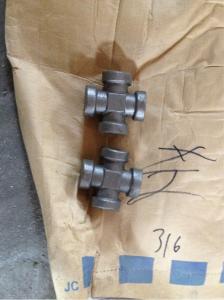China Cross Tee Hydraulic Adapter Fittings wholesale