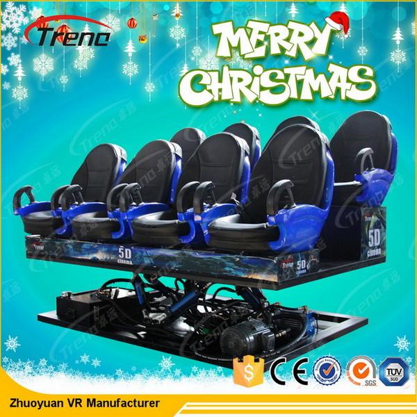 Outdoor Electronic 5D Motion Ride , 5D Movie Theatre With Virtual Reality