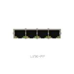 Shielded 1x4 Low Profile RJ45 Connector 1888251-1 1888251-2 1888251-5