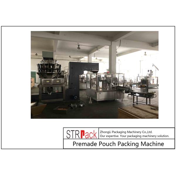 Laundry Detergent Liquid Soap Doypack Standup Pouch Packing Filling Sealing Packing Machine for Liquid Product