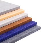 Top Grade Hexagon Studio Sound Absorbing pet felt Polyester Fiber Acoustic Panel