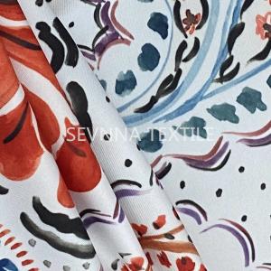 China Simple Stripe Yoga Wear Fabric Anti Bacteria Sport Bra Dyeable Cycling Wear wholesale