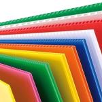 2mm-12mm Thickness Recycled Corrugated Plastic Sheets For Advertising