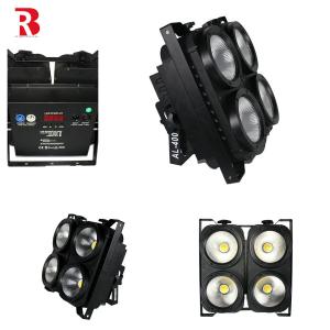 China Strobe Led Audience Blinder Light 4x100w 4 Eyes Led Blinders For Studio Tv Film Dmx wholesale