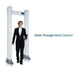 Outdoor 7-inch LCD Display 45 Zones Waterproof Walk Through Door Frame Metal