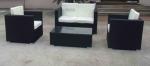4pcs balcony wicker sofas