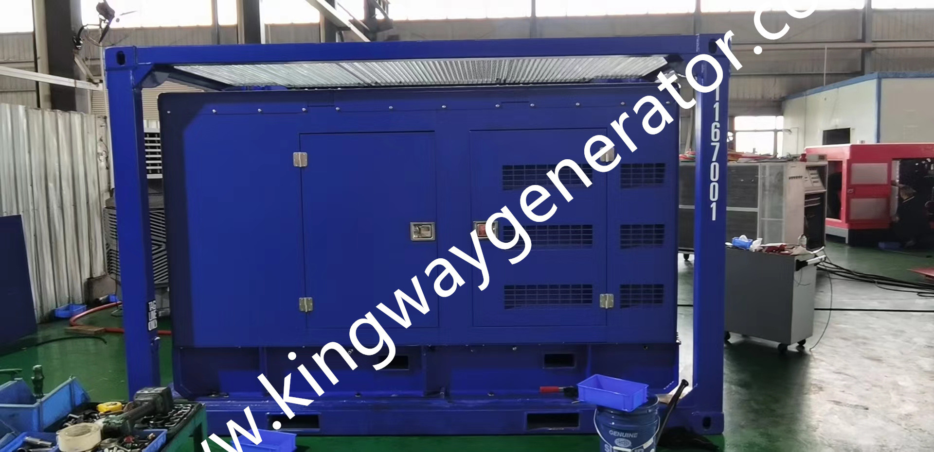 Kingway ATEX Zone 2 Sullair Diesel Engine Air Compressor 750CFM 10.3 Bar Pressure