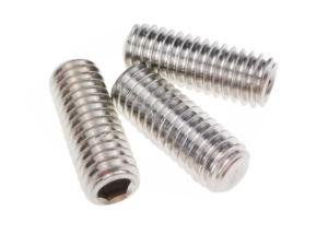 China M5 Flat Point Stainless Steel Set Screw Hexagon Socket Metal Fastener wholesale