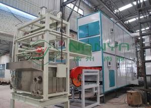 China Pulp Moulded Products Egg Tray Production Line , Pulp Moulding Machine wholesale