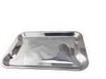 50*35 stainless steel tray with flower & square tray & round tray