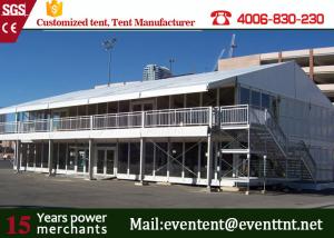 China Double Decker Tent Strength Aluminum Structure Fire Retardant For Trade Show Event wholesale