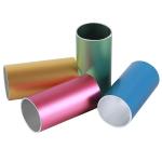 Colored 80mm 300mm 350mm 240mm Powder Coated Aluminium Tube