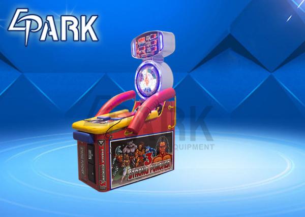Multi led light boxing game machine amusement park strong puncher lottery arcade