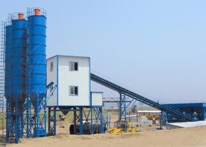 China Belt Type Ready Mix Concrete Plant Harga Fixed Simple Precast Concrete Mixing Plant wholesale