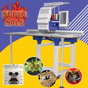 China HO1501L Single Head 360*1200mm Computerized Hat T-shirt Flat Embroidery Machine for sale in guangzhou with ce wholesale