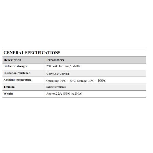 NNG Industrial Series Solid State Relay with Superior Performance for Industrial Applications
