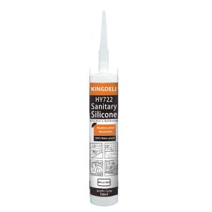Acetoxy Cure Sanitary Silicone Sealant Water Resistant For Glass