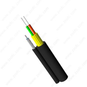 China 1 2 Core Ftth Drop Cable / Self Supporting Fiber Optic Cable GJYFJCH Low Smoke wholesale