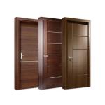 MDF Board solid Wood veneer YALIG waterproof customized wooden interior door