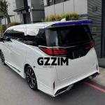 Toyota Alphard Vellfire 40 Series Rear Spoiler ABS Plastic Electric Spoiler