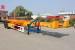 Tri Axles 20ft 40ft 45ft Container Skeletal Trailer