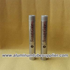 China Aluminum Collapsible Tubes With Plastic Caps For Cosmetic wholesale