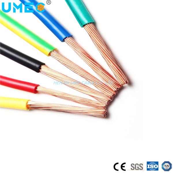Installation House Building Copper Conductor PVC Electrical Wire 4/6/10mm2 450