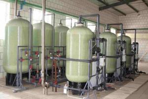 China FRP Tank 100Psi Ion Exchange Water Treatment Systems Sand Filter Water Treatment System wholesale